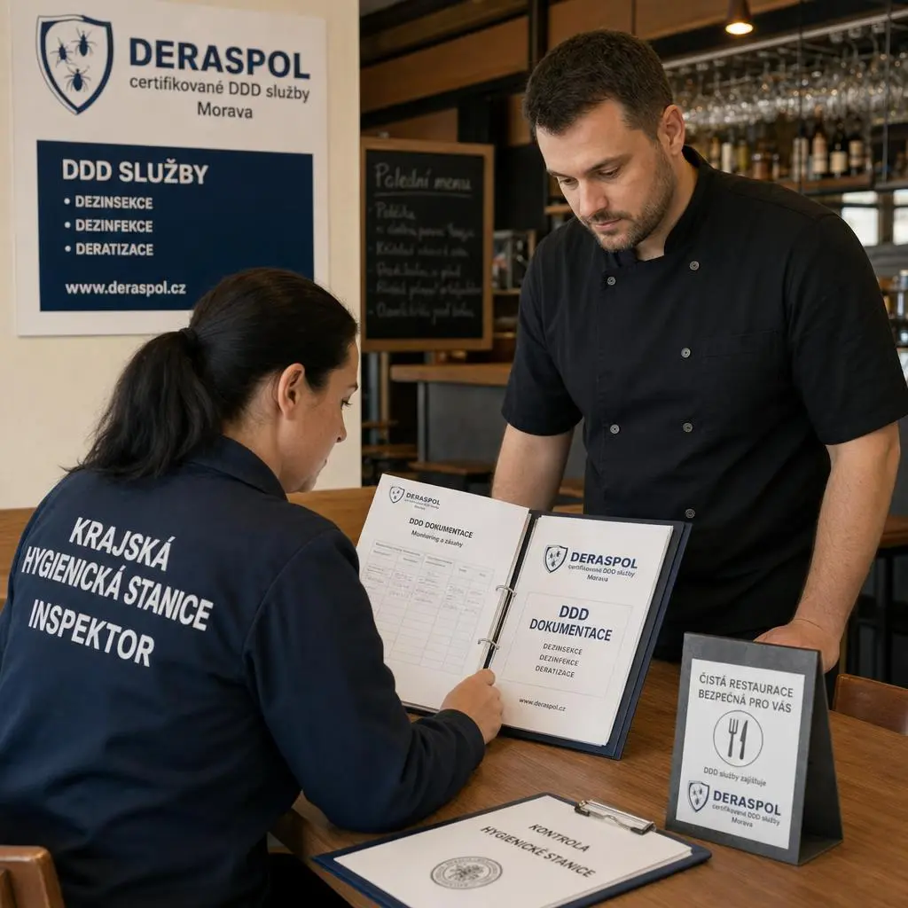 DERASPOL s.r.o.© — pravidelný monitoring škůdců, KHS dokumentace